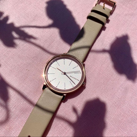 skagen hald rose gold